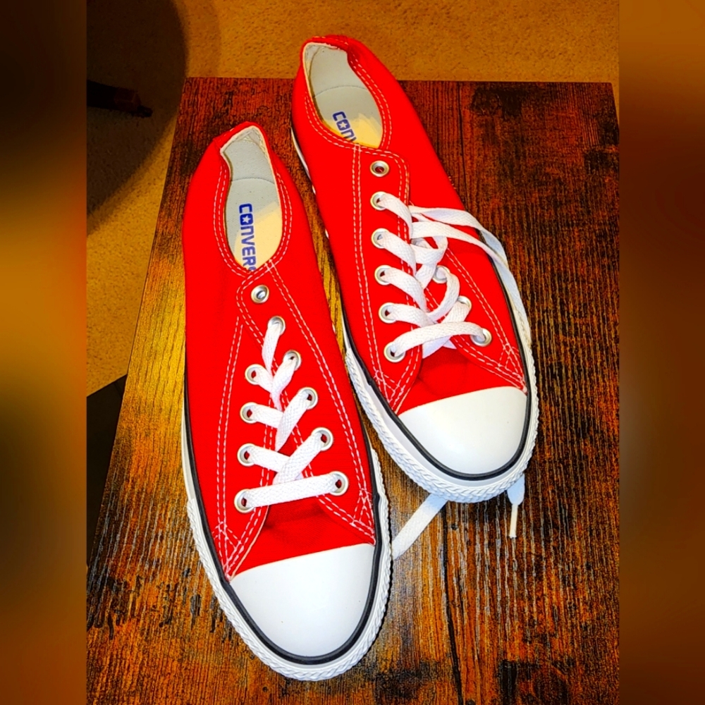 Red Converse Sneakers